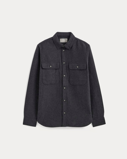 The Heavyweight Overshirt | Uniform | Charcoal Heather