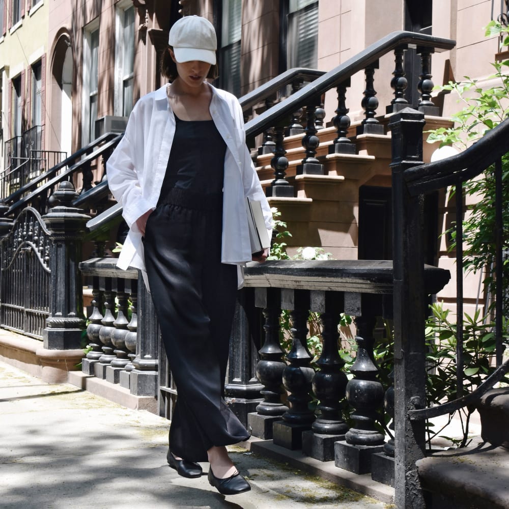 The Poplin Tie Back Shirt | White