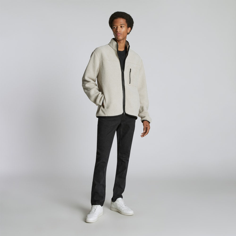 The ReNew Fleece Full Zip | Oat