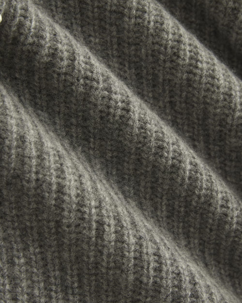 The Half-Zip Sweater in Luxe Merino | Heathered Grey