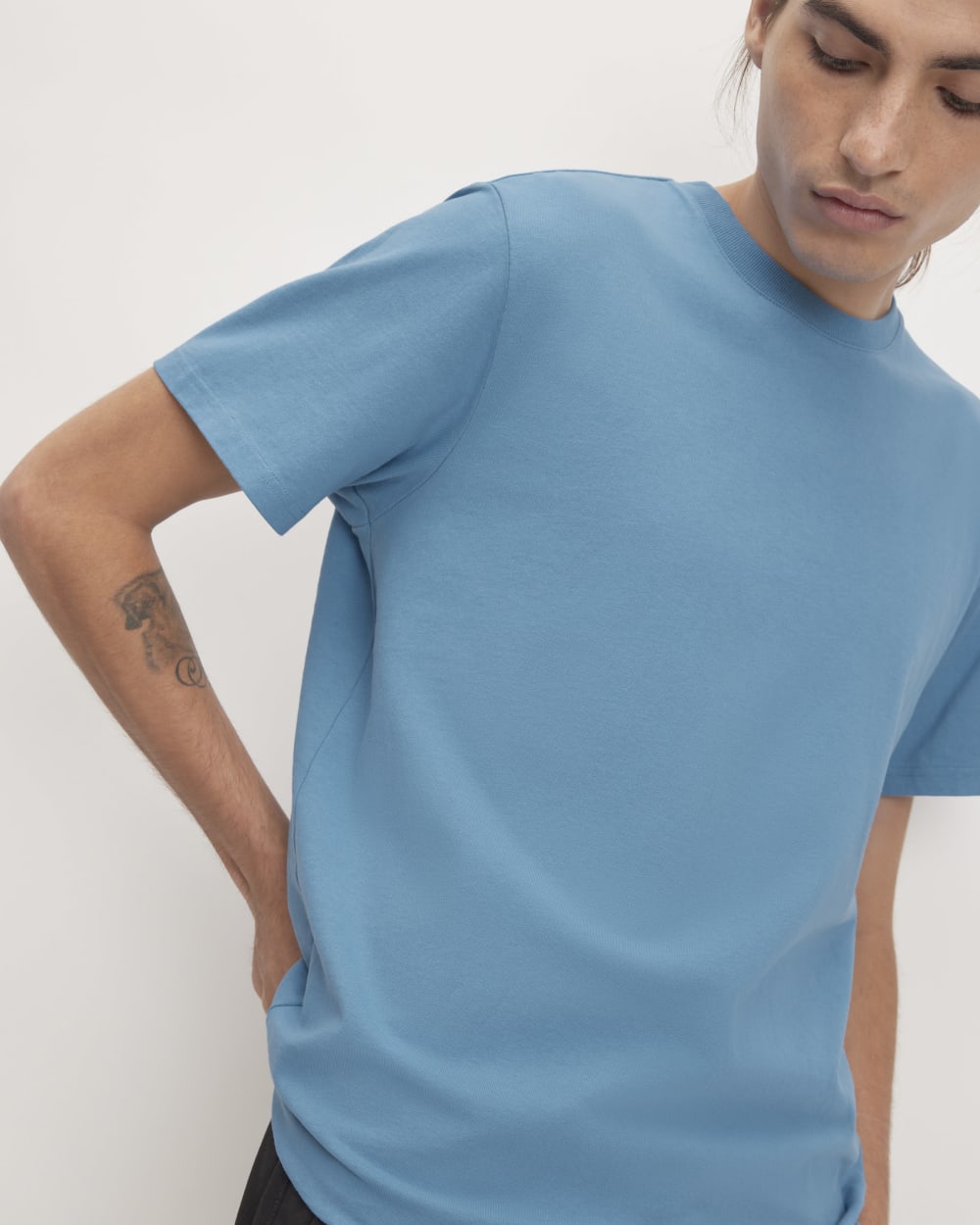 The Premium-Weight Crew | Uniform | Heritage Blue