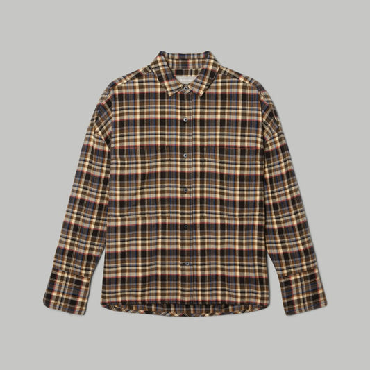 The Boxy Flannel | Multi Plaid