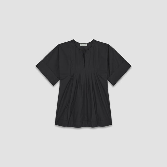 The Poplin Tunic | Black