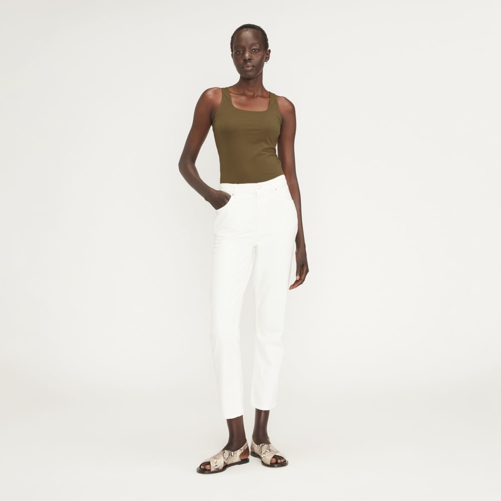 The Supima® Sleeveless Top | Beech