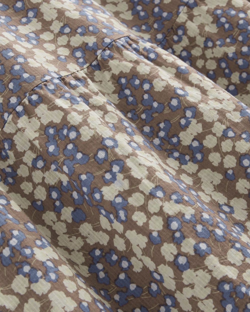 The Gauze Tiered Dress | Mocha Floral