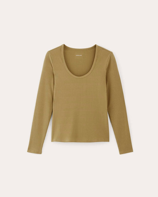 The Shimmy Long-Sleeve Tee | Fennel Seed