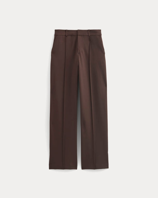 Dream Wide-Leg Trouser | Dark Chocolate