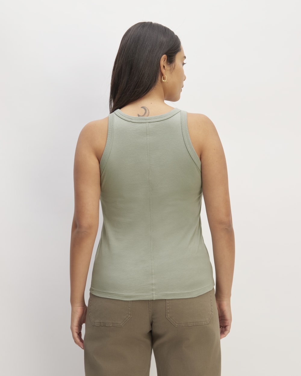 The Tank in Essential Cotton | Sage Green