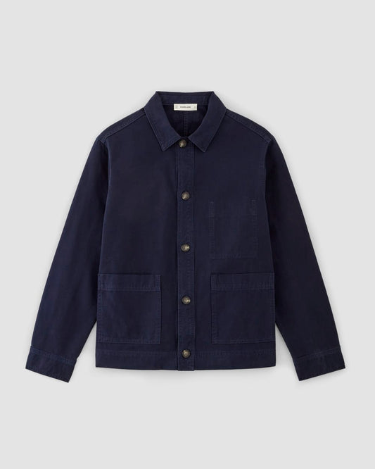 The Organic Cotton Chore Jacket | Navy