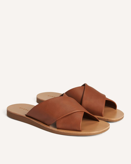 The Day Crossover Sandal | Sienna Brown