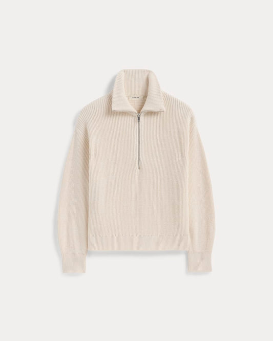 The Half-Zip in Everyday Cotton | Canvas