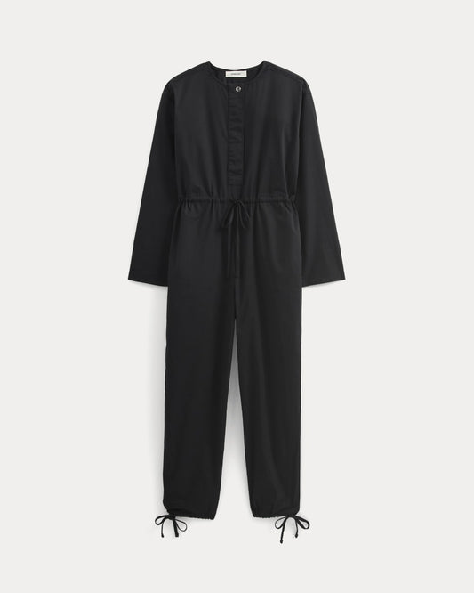 The Utility Drawstring Jumpsuit | Black