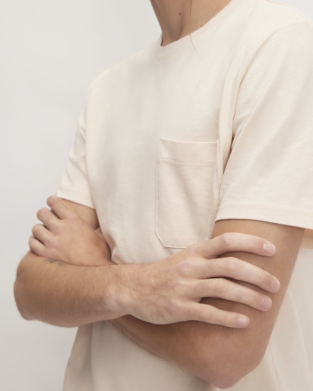 The Premium-Weight Pocket Tee | Uniform | Whisper Pink