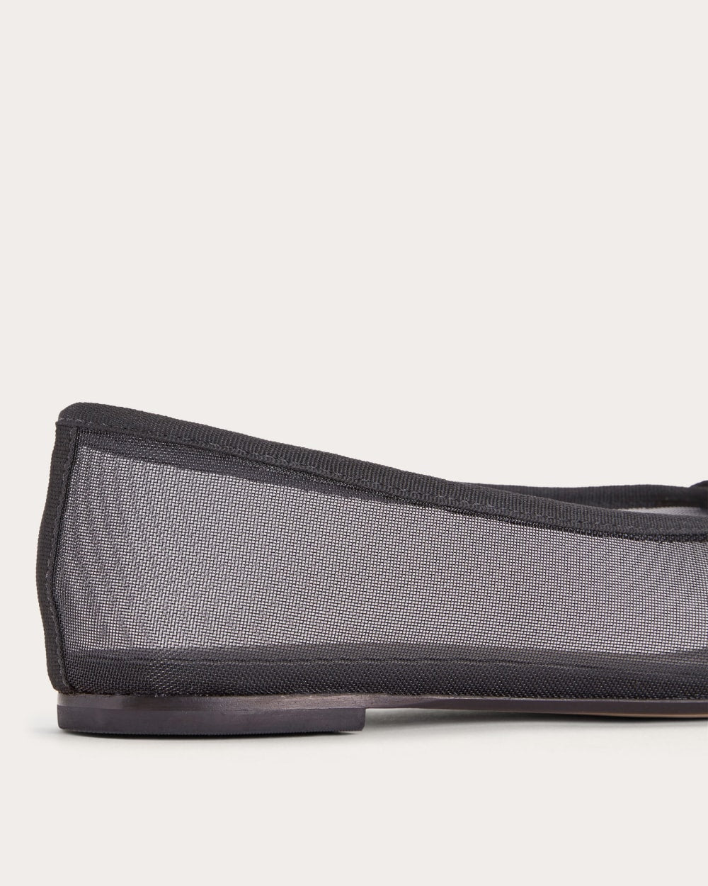 The Day Ballet Flat | Black Mesh