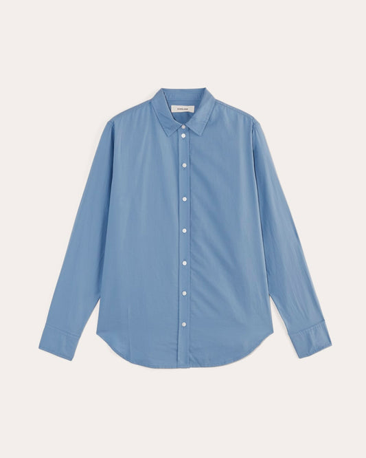 The Must-Have Shirt in Silky Cotton | Bluebell