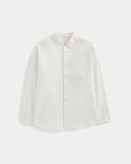 Oversized Oxford Shirt | White