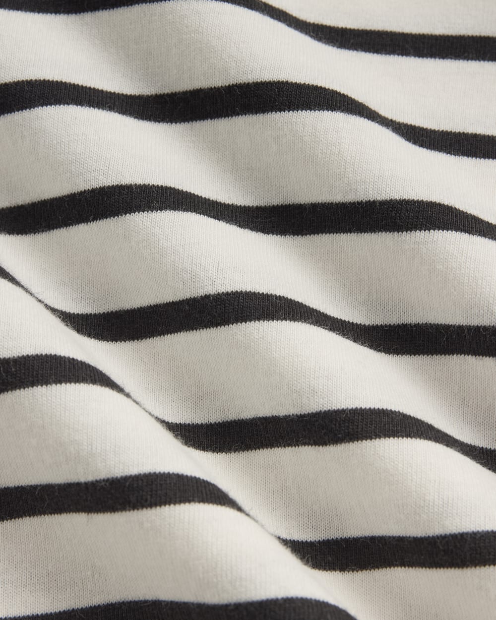 The Essential Organic Crew | Bone / Black