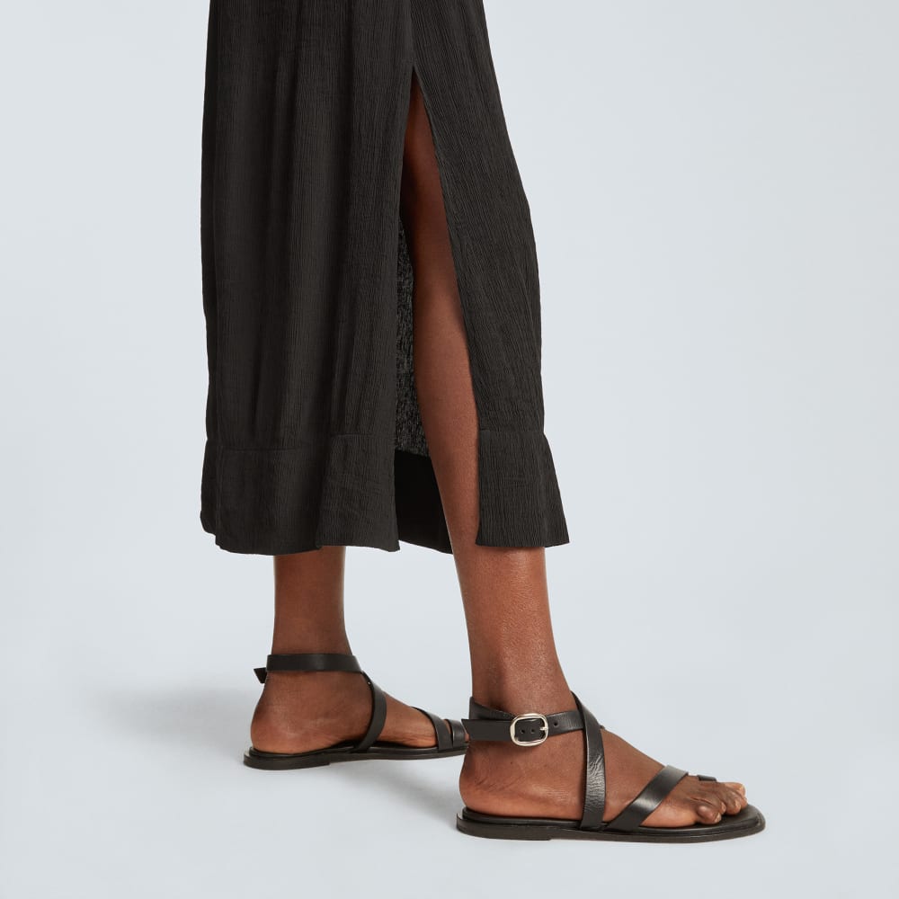 The Naia™ Ripple Skirt | Black