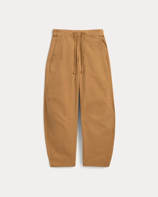 The Easy Barrel Pant | Oak Brown