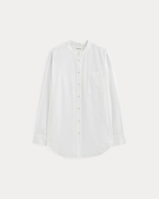 The Oversized Shirt in Ultrasoft Cotton | White