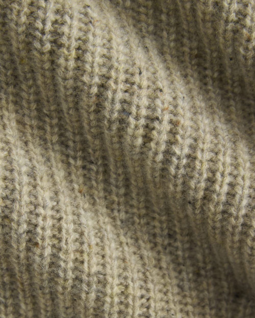 The Felted Merino Half-Zip Sweater | Heather Gravel Donegal