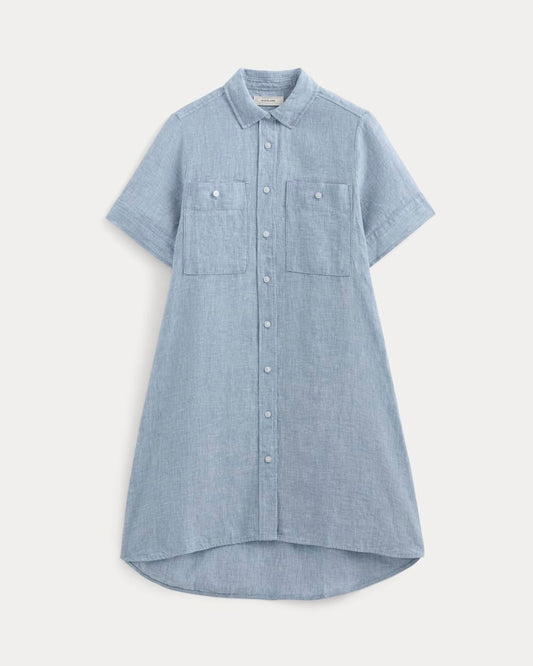 The Daytripper Dress in Linen | Chambray
