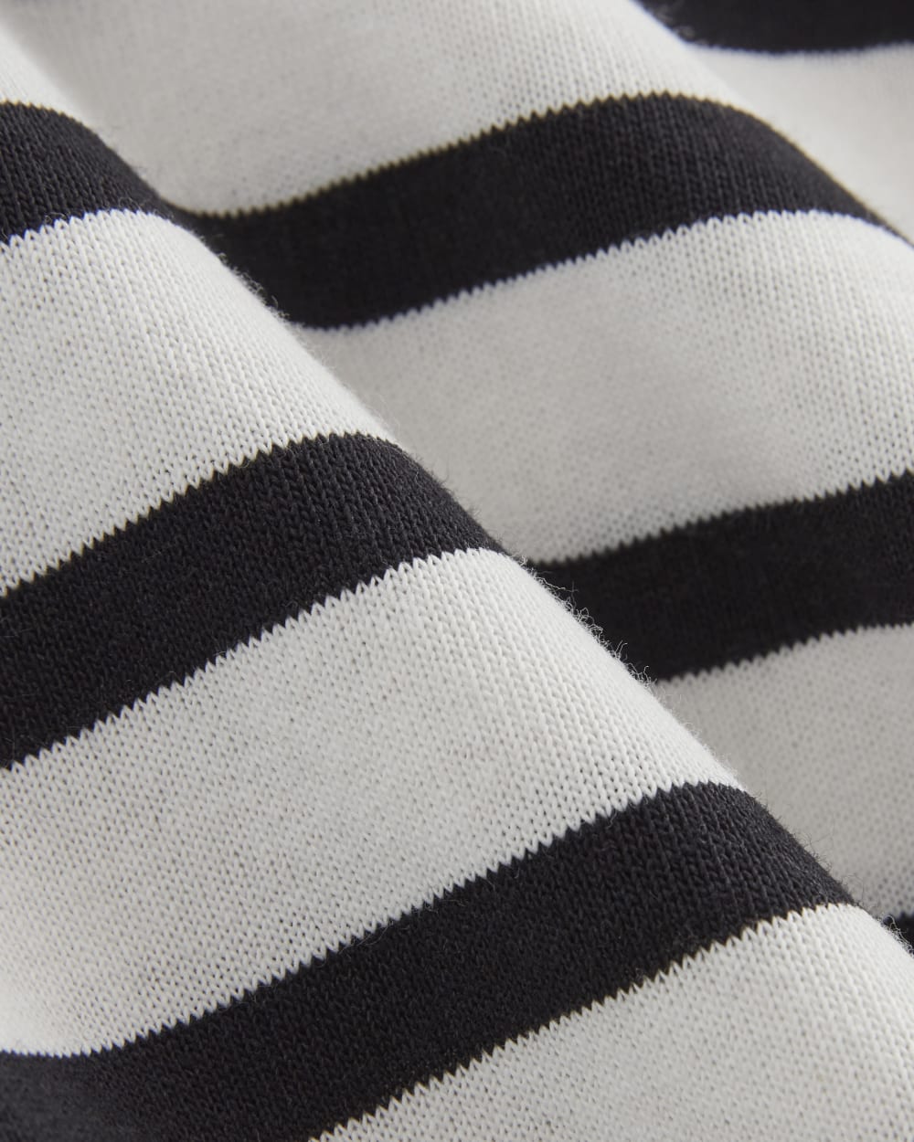 The Oversized Muscle Tee | Bone / Black