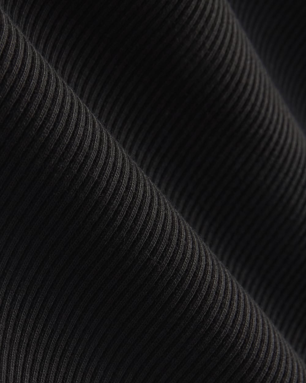 The ’90s Rib Tee | Black