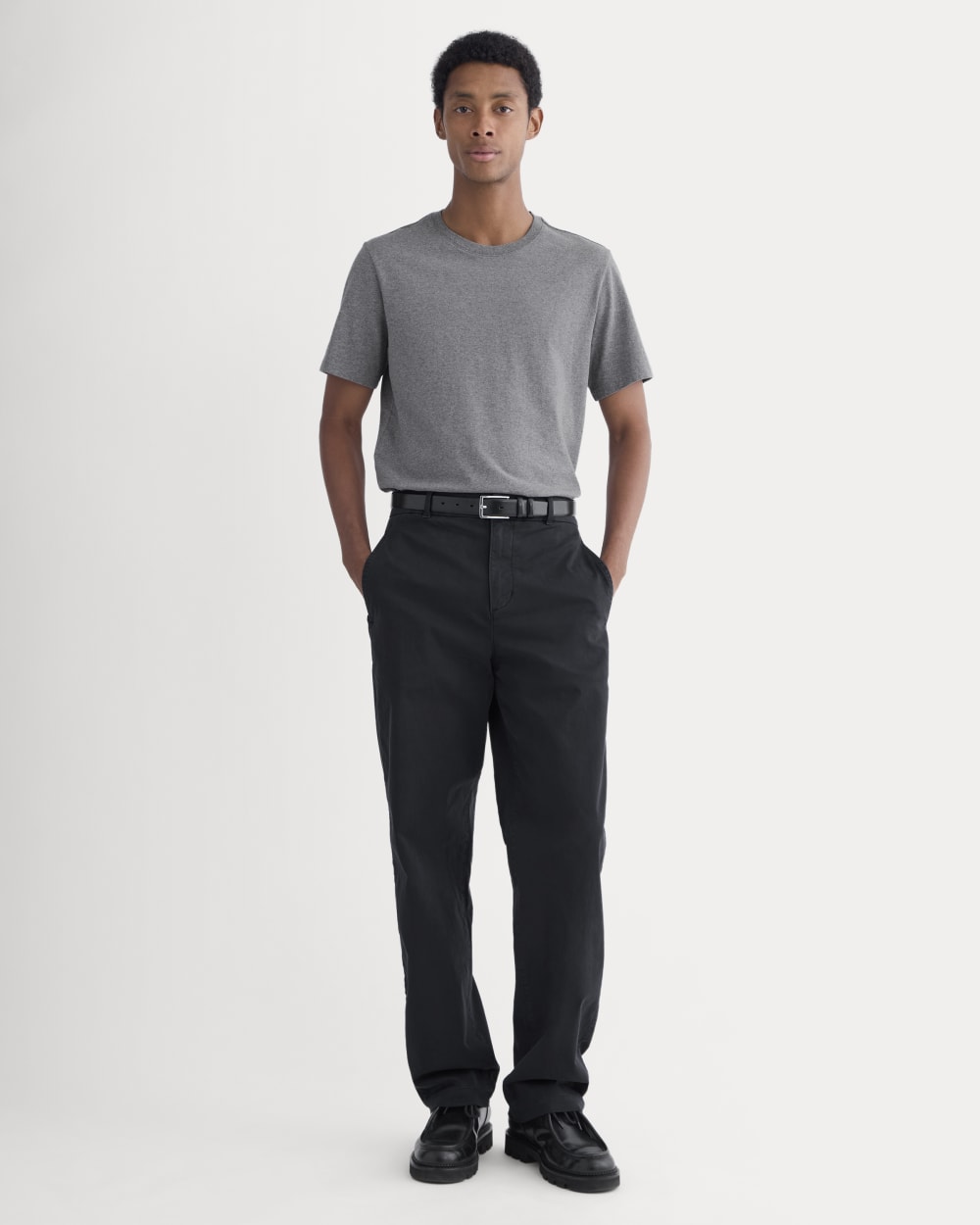 Classic Tee | Heathered Mid-Grey