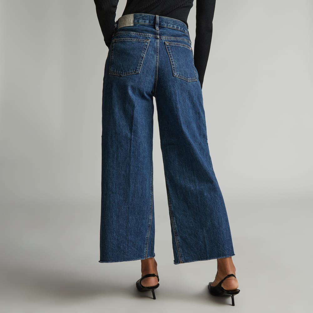 The Way-Wide Crop Jean | Iznik Ink
