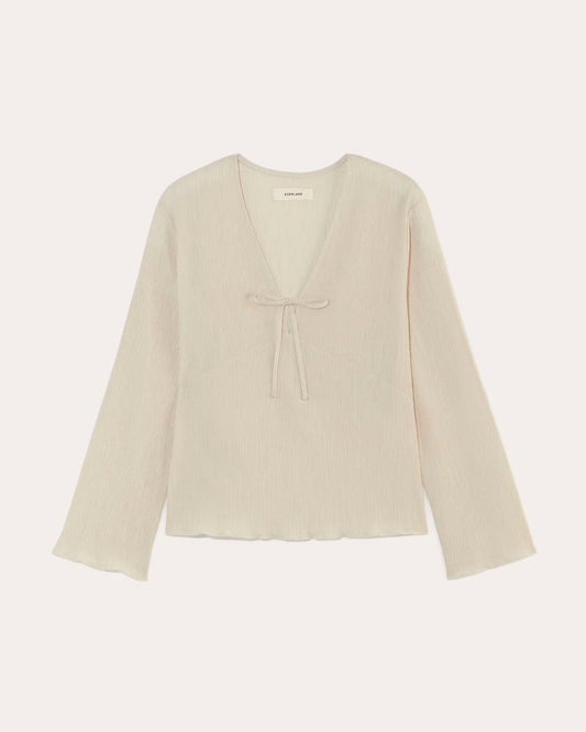 The Crinkle Long-Sleeve | Sandshell