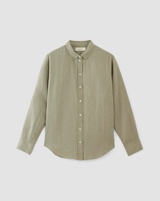 The Must-Have Shirt in Linen | Sage Green