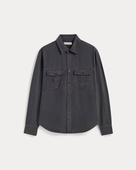 The Utility Shirt Jacket in Buttersoft | Graphite