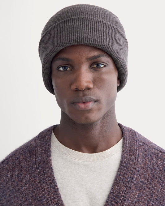 The Cabin Beanie | Heathered Burgundy