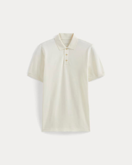 The Pique Polo | Bone