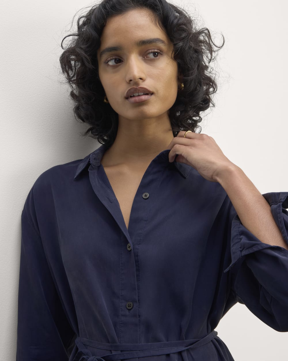The Must-Have Shirtdress in Butterlite | Navy