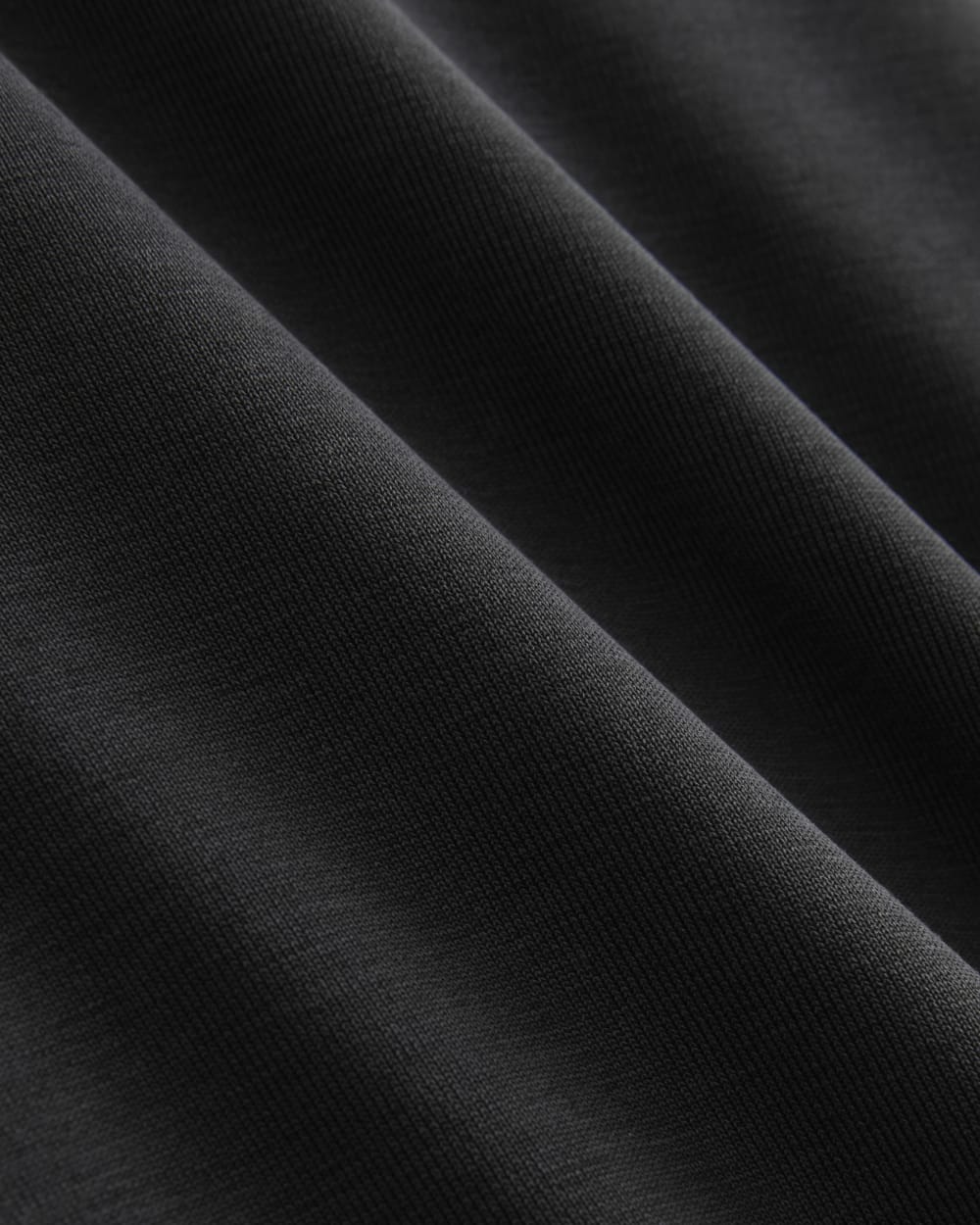 Midi Tee Dress in Butterknit | Black