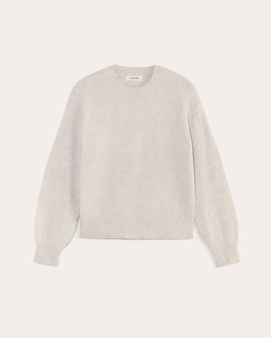 The Cocoon Crew in Plush Cotton | Heathered Oat