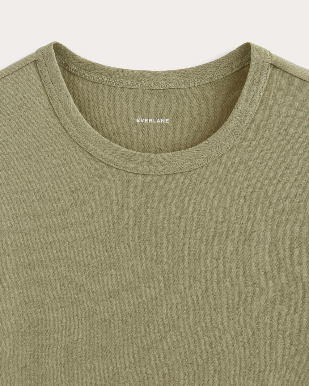 The Cotton Linen Tee | Eucalyptus