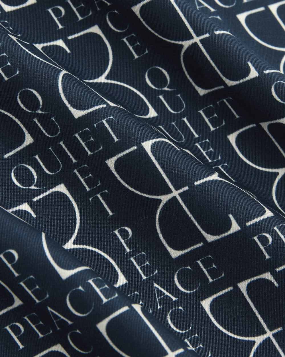 Everlane x Peace & Quiet Silk Bandana | Navy