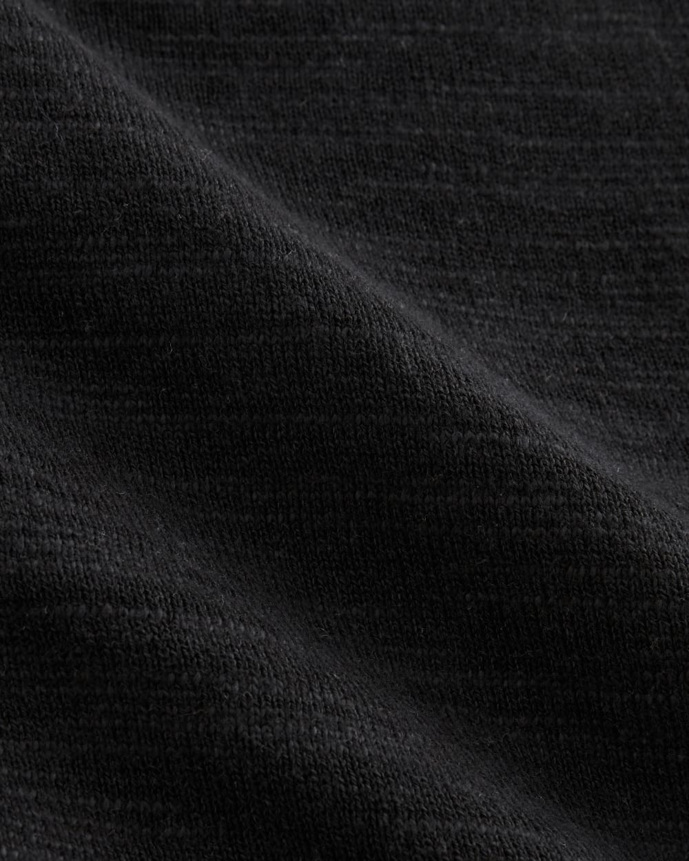 The Slouch Sweater in Cotton Linen | Black