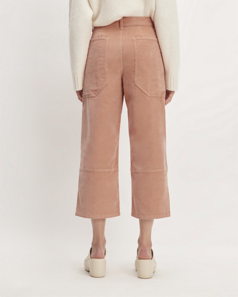 The Corduroy Gardener Pant | Blush Pink