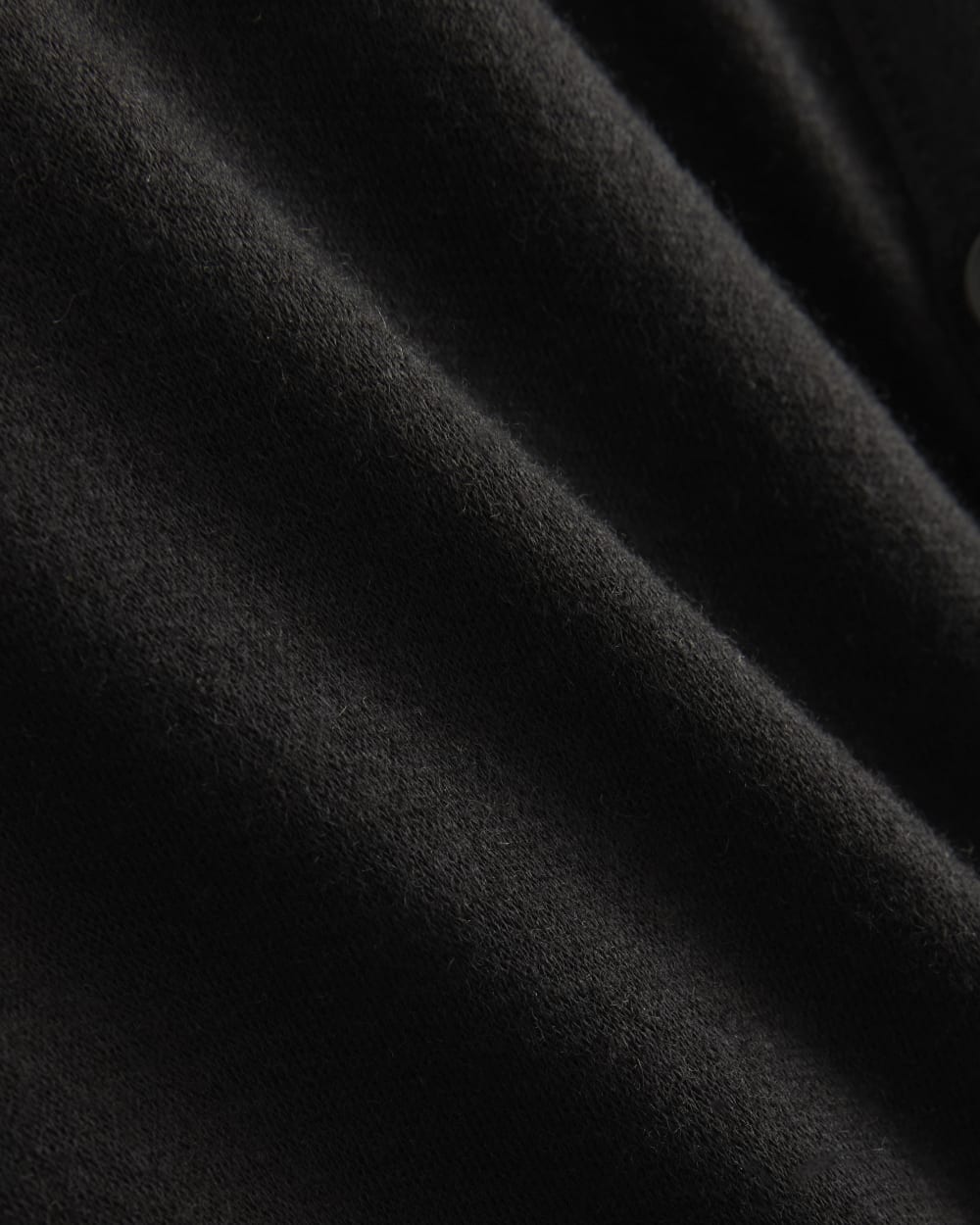 Sheer V-Neck Cardigan in Butterluxe | Black