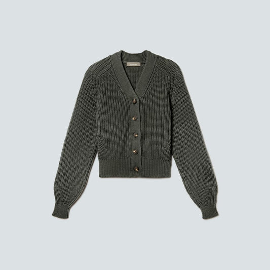 The Texture Cotton Cardigan | Kambaba