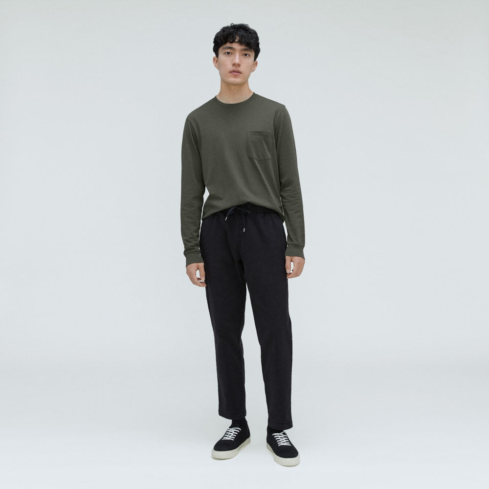 The Organic Cotton Long-Sleeve Pocket Tee | Kambaba