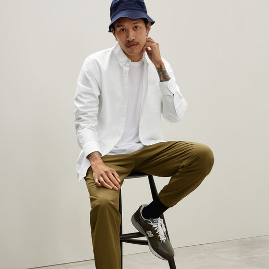 The Standard Fit Japanese Oxford Shirt | Uniform | White | Standard