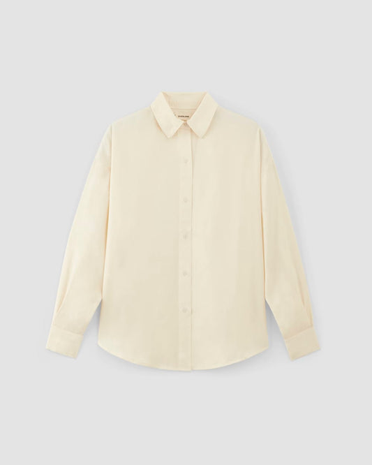 The Oversized Shirt in Butterlite | Bone
