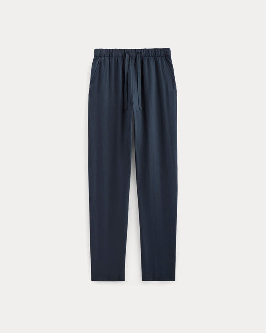 The Linen Easy Pant | Navy