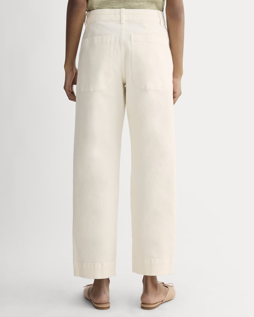 The Utility Straight-Leg Pant | Bone | 28.5 Inseam