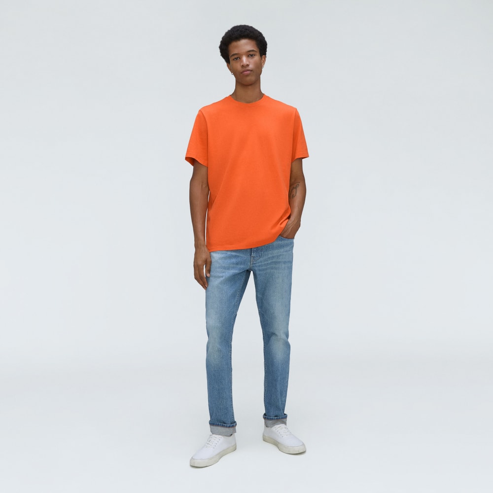 The Premium-Weight Crew | Uniform | Safety Orange